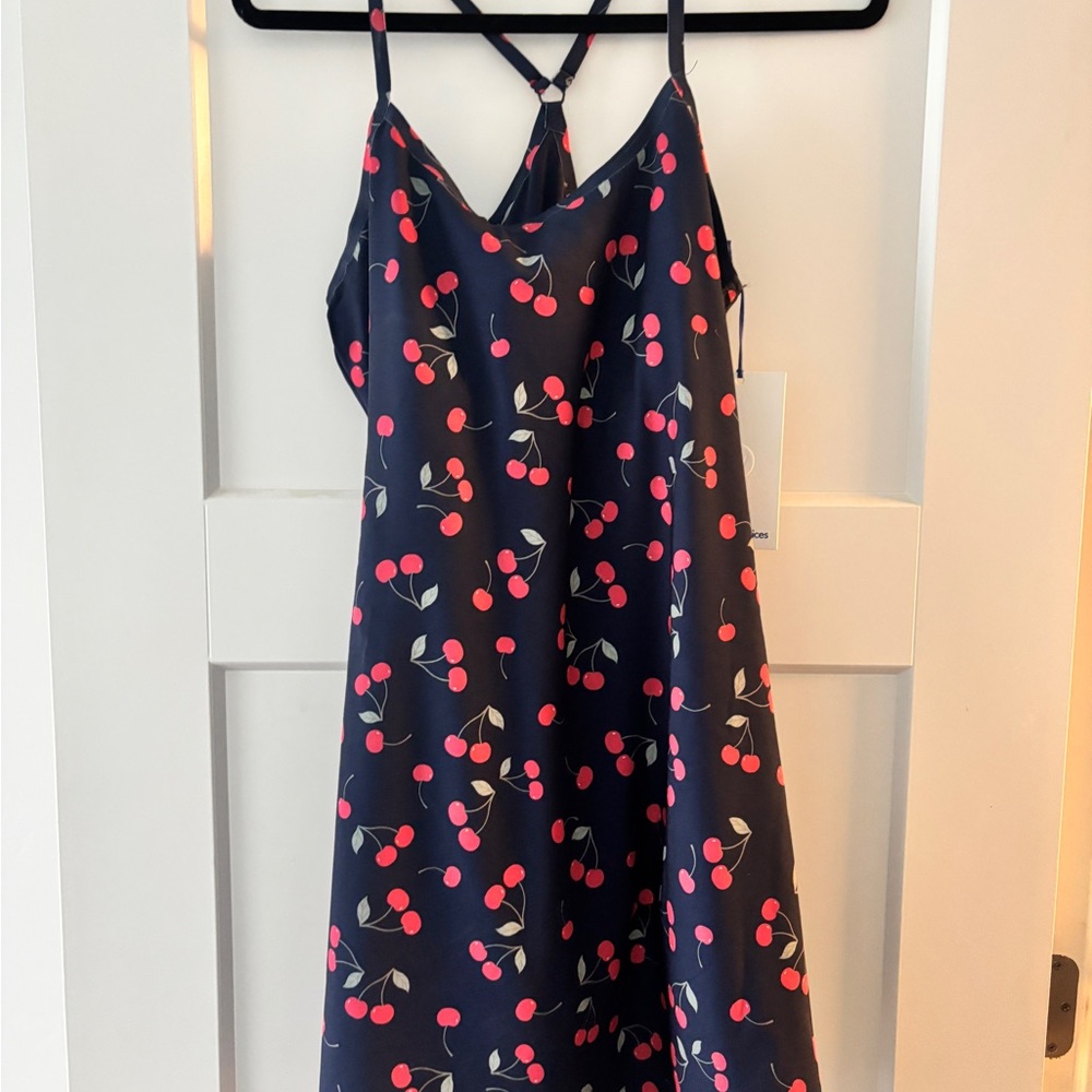 NWT Outdoor Voices Cherry Print Exercise Dress